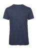 Triblendmen T-Shirt Kleur Heather Navy