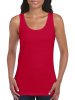 Gildan-Ladies Softstyle Tank Top Kleur Cherry Red