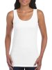 Gildan-Ladies Softstyle Tank Top Kleur White