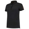 Poloshirt Premium Naden Dames Zwart