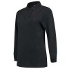 Polosweater Dames PST280 Antraciet Melange