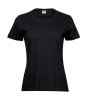 Ladies Sof Tee Kleur Black