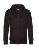 KING Zipped Hooded Kleur Black Pure