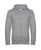 KING Zipped Hooded Kleur Heather Grey