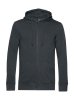 Organic Inspire Zipped Hood Kleur Asphalt