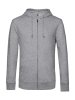 Organic Inspire Zipped Hood Kleur Heather Grey