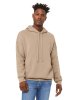 Unisex Sponge Fleece Pullover DTM Hoodie Kleur Tan