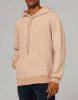 Unisex Sueded Fleece Pullover Hoodie Kleur Heather Oat