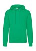 Classic Hooded Sweat Kleur Kelly Green