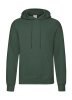 Classic Hooded Sweat Kleur Bottle Green