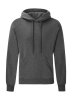 Classic Hooded Sweat Kleur Dark Heather Grey