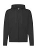 Classic Hooded Sweat Jacket Kleur Black