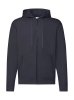 Classic Hooded Sweat Jacket Kleur Deep Navy