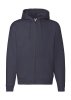 Premium Hooded Zip Sweat Kleur Deep Navy