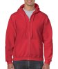 Heavy Blend Adult Full Zip Hooded Sweat Kleur Red