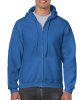 Heavy Blend Adult Full Zip Hooded Sweat Kleur Royal