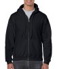 Heavy Blend Adult Full Zip Hooded Sweat Kleur Black