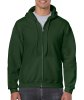 Heavy Blend Adult Full Zip Hooded Sweat Kleur Forest Green