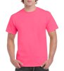 Heavy Cotton Adult T-Shirt Kleur Safety Pink