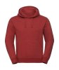 Men's Authentic Melange Hooded Sweat Kleur Brick Red Melange