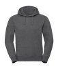 Men's Authentic Melange Hooded Sweat Kleur Carbon Melange