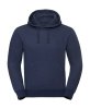 Men's Authentic Melange Hooded Sweat Kleur Indigo Melange