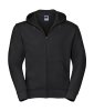 Men's Authentic Zipped Hood Kleur Black