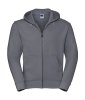 Men's Authentic Zipped Hood Kleur Convoy Grey