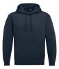 Unisex Hoodie Kleur Navy