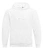 Unisex Hoodie Kleur White