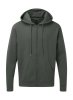 Men's Zip Hood Kleur Charcoal