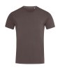 Clive Crew Neck Kleur Dark Chocolate