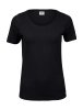 Ladies Stretch Tee Kleur Black