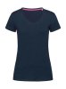 Claire V-Neck Kleur Marina Blue