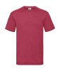 Valueweight T-Shirt Kleur Vintage Heather Red