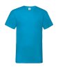 Valueweight V-Neck T-Shirt Kleur Azure Blue