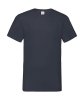 Valueweight V-Neck T-Shirt Kleur Deep Navy