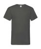 Valueweight V-Neck T-Shirt Kleur Light Graphite