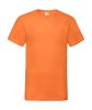 Valueweight V-Neck T-Shirt Kleur Orange