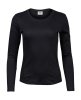 Ladies LS Interlock T-Shirt Kleur Black