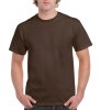 Ultra Cotton Adult T-Shirt Kleur Dark Chocolate