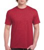 Ultra Cotton Adult T-Shirt Kleur Heather Cardinal