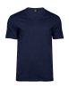 Mens Fashion V-Neck Sof Tee Kleur Navy