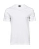 Mens Fashion V-Neck Sof Tee Kleur White