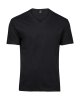 Mens Fashion V-Neck Sof Tee Kleur Black