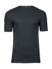 Mens Interlock T-Shirt Kleur Dark Grey