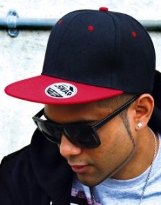 Bronx Original Flat Pzak Snap Back Cap