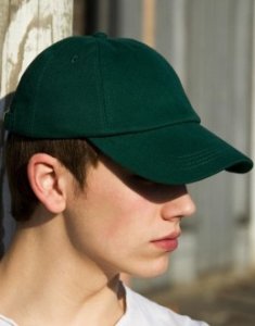 Flat Brushed-Cotton-Cap